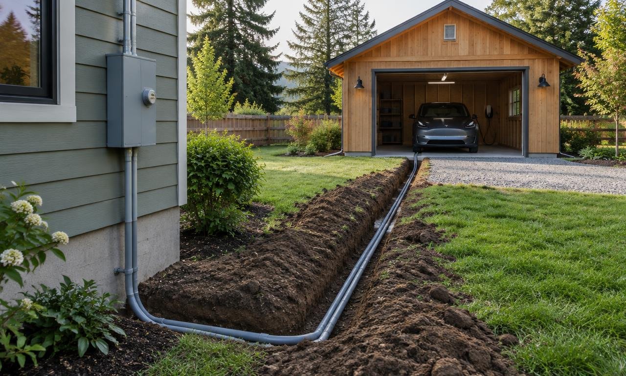 Installing an EV Charger in a Detached Garage: What to Know