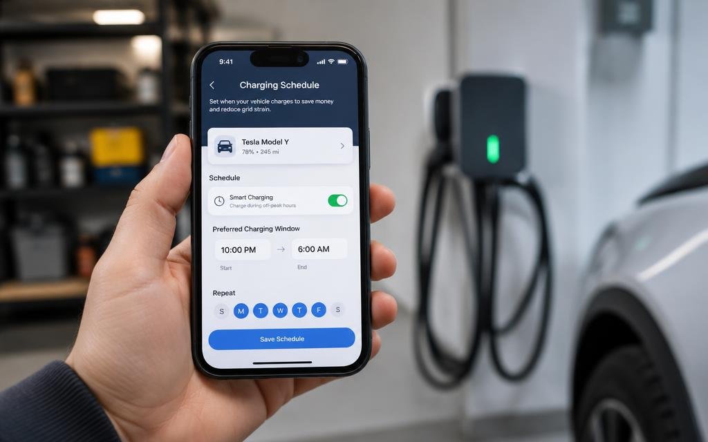 Best Smart EV Charger With App Scheduling to Cut Your Electric Bill