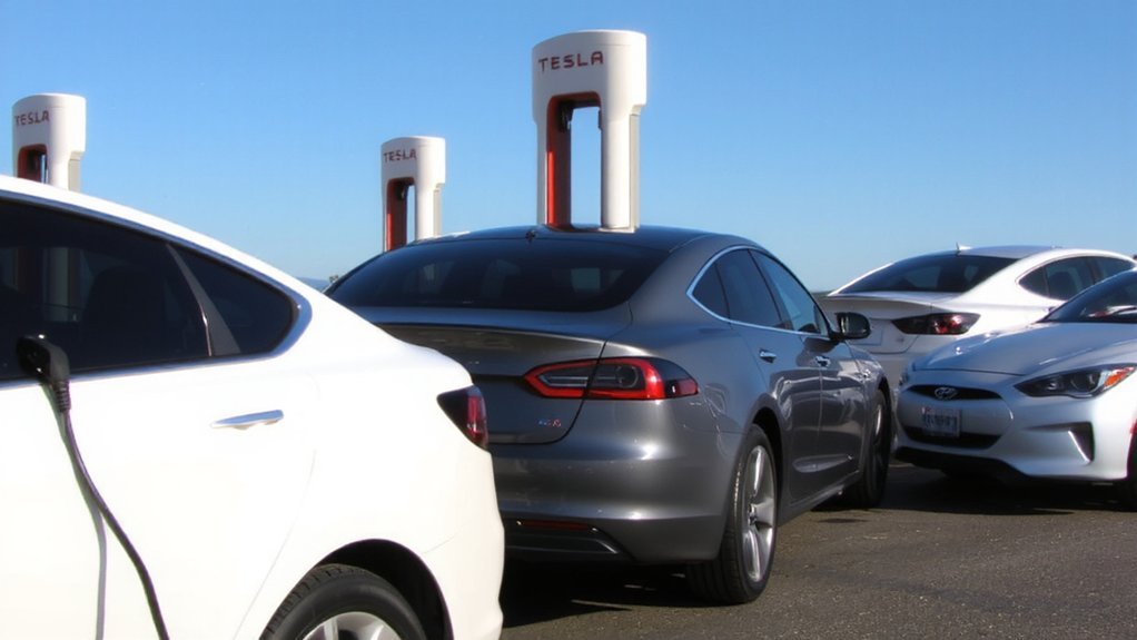 access to tesla superchargers expanding