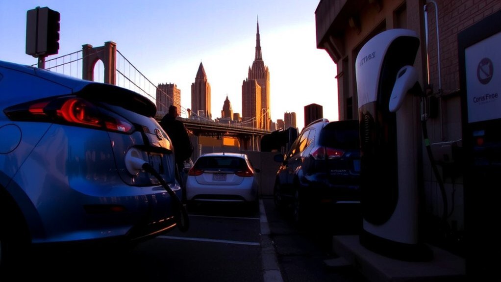 expanding public electric vehicle charging