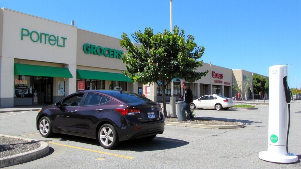 free charging opportunities available