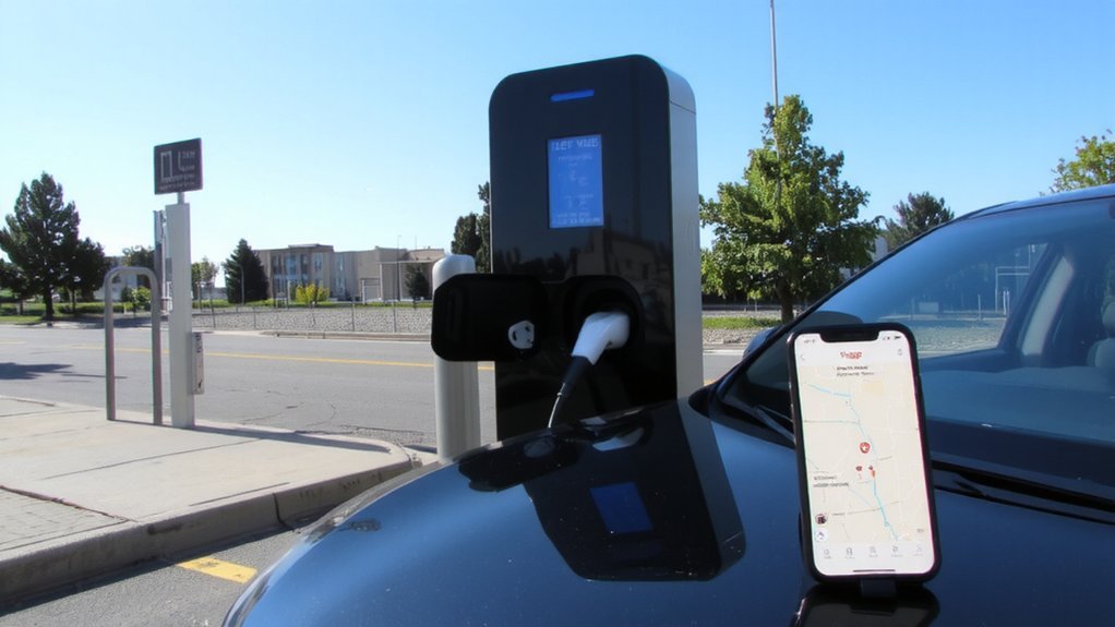 locating compatible charging stations conveniently