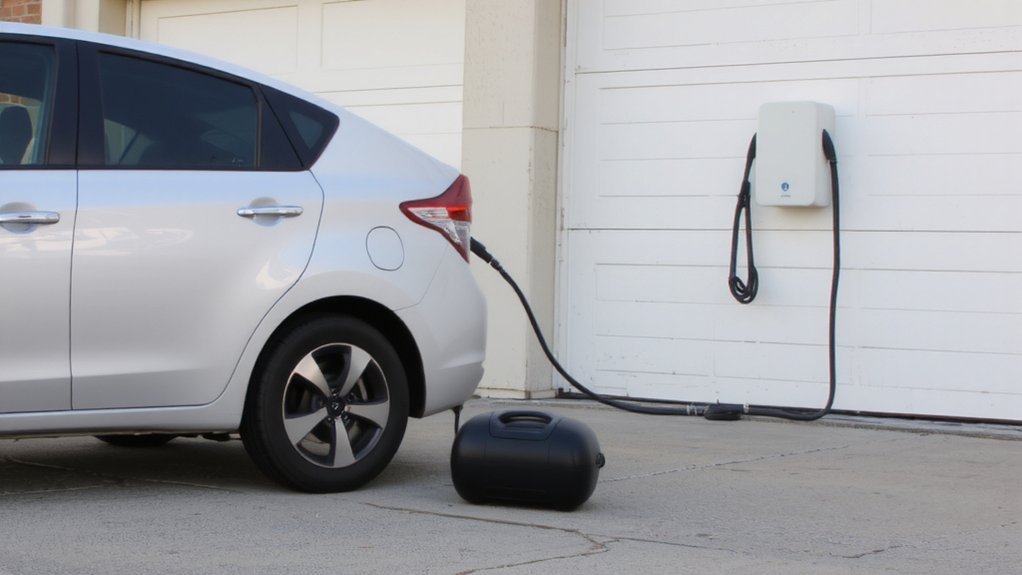 portable vs wall mounted ev chargers comparison