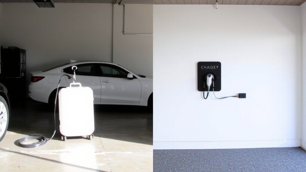 portable vs wall mounted installation demands