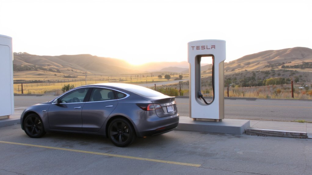 tesla model y charging options