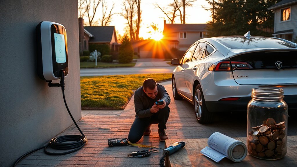 40a ev charger installation