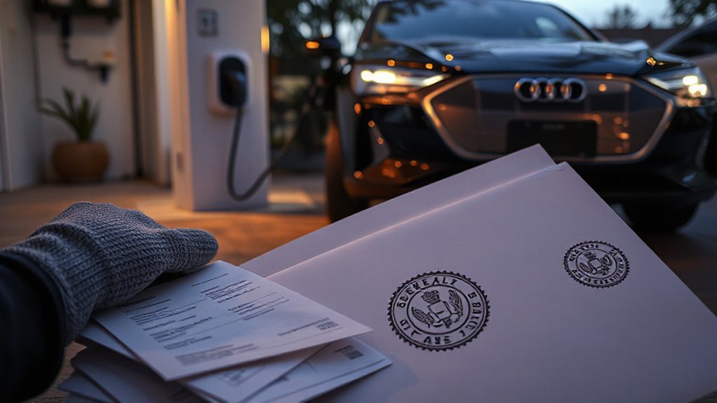 Audi Ev Charger 40a evse sizing incentives