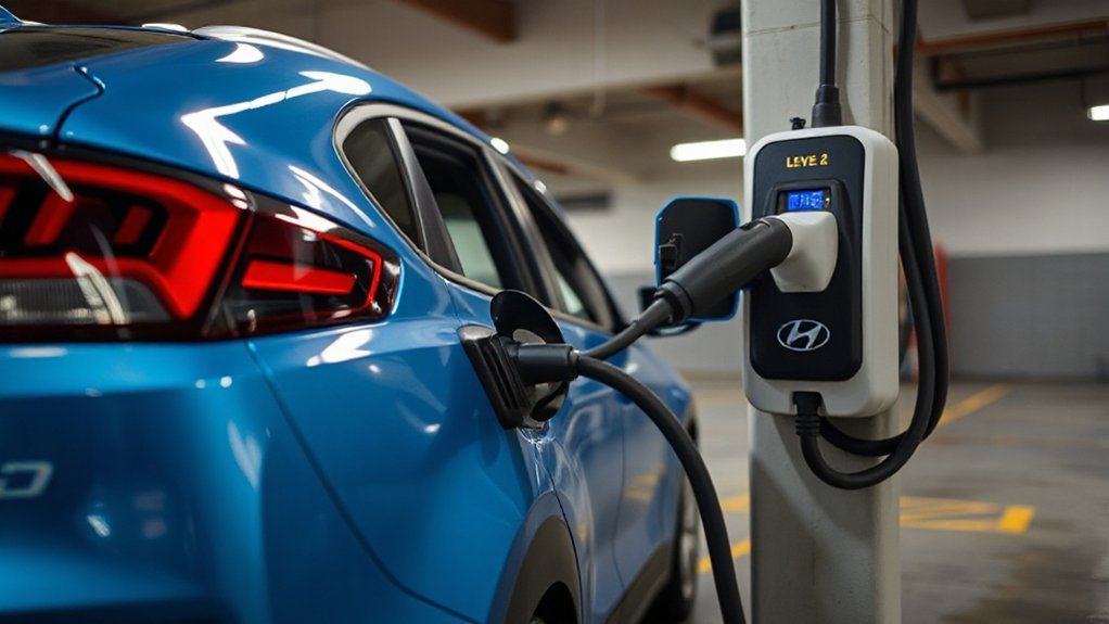 Hyundai Level 2 Charger amperage circuit enclosure use