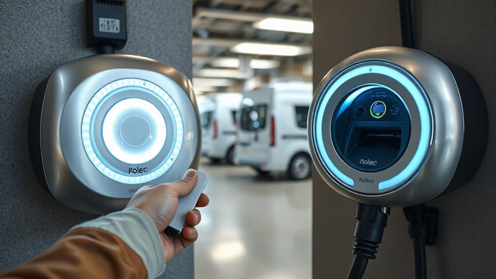 authenticated rfid ocpp fleet