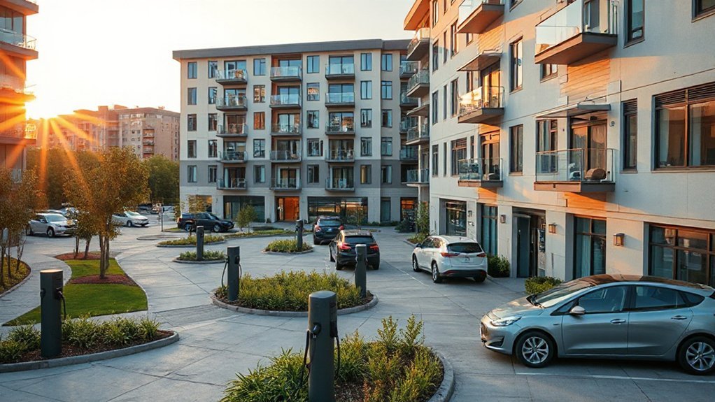 best ev charging apartment complexes