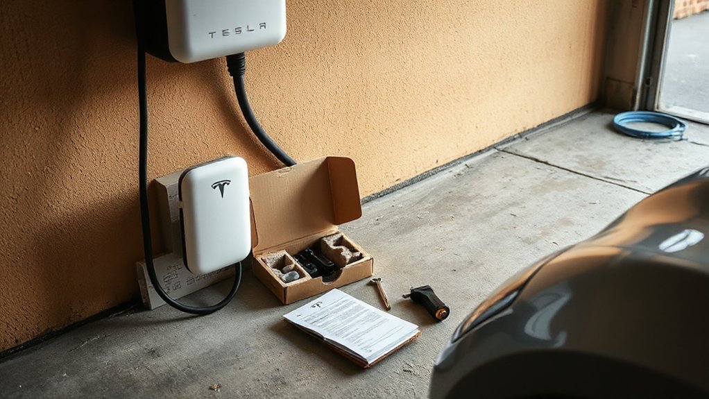 charger cable installation hardware