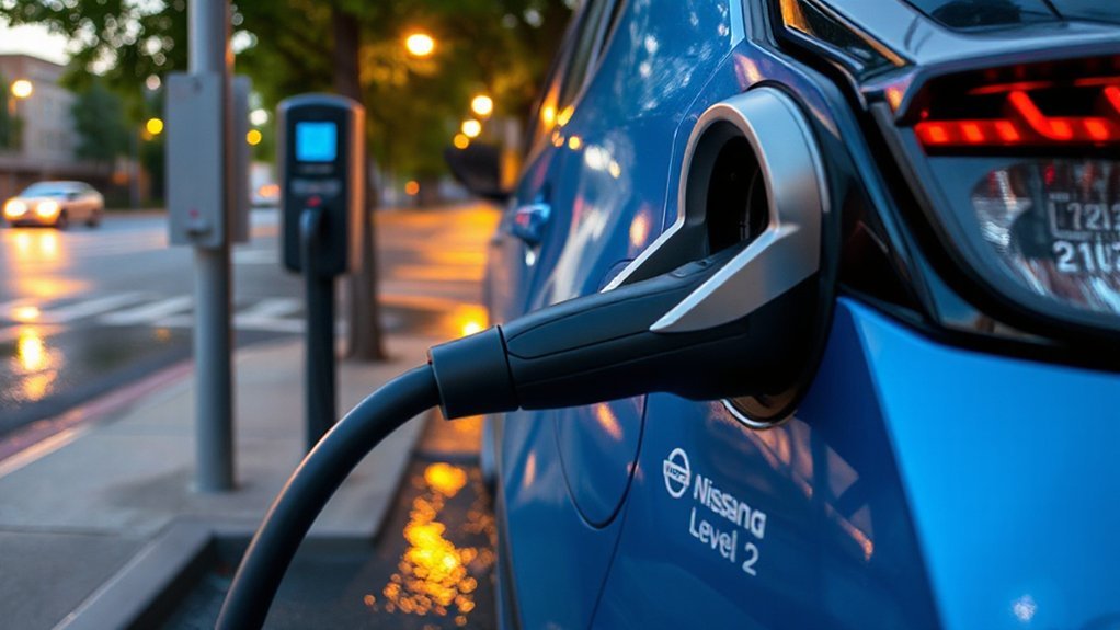 Nissan Leaf Level 2 Charger charging limited by components