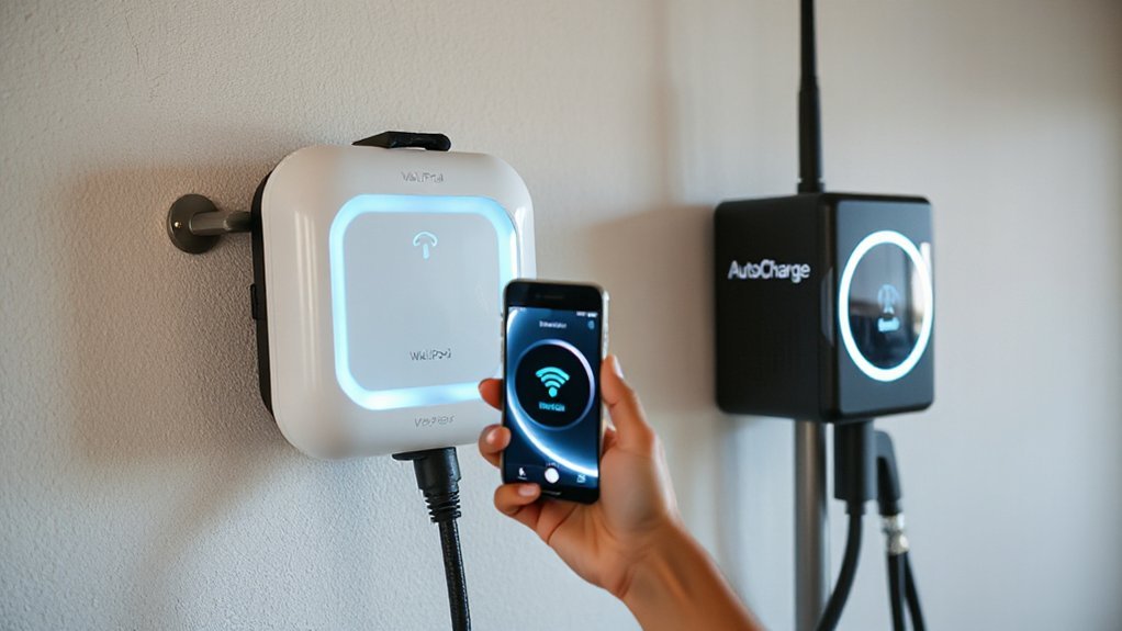 connected secure ev charging