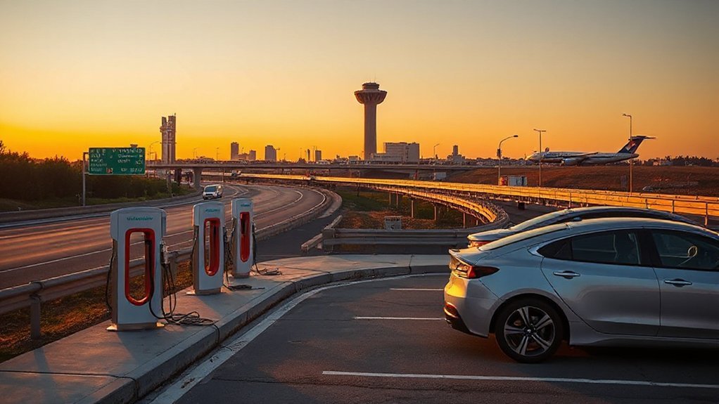 corridor fast charging stations