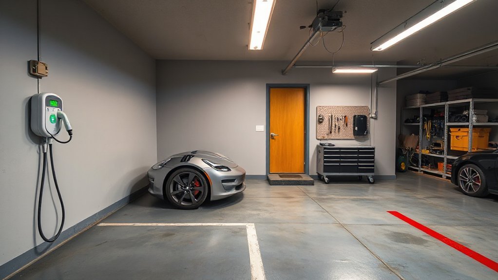 Can You Put Electric Car Charger in Garage ergonomic nec compliant charger placement