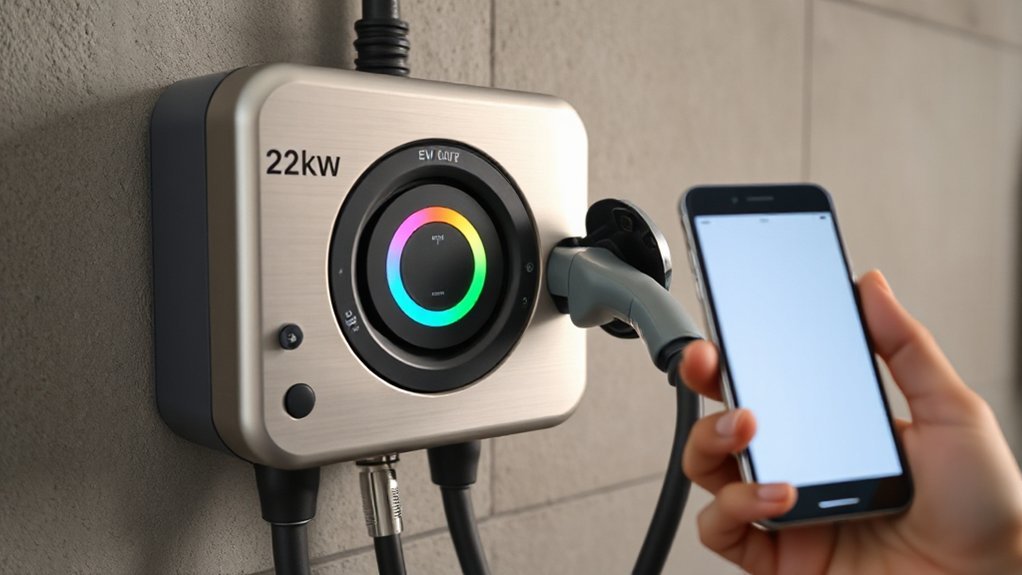 22KW Ev Charger ev charging connectivity standards