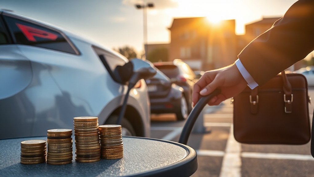 ev charging franchise costs