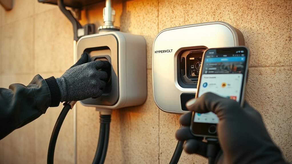 exact charger installation specifications