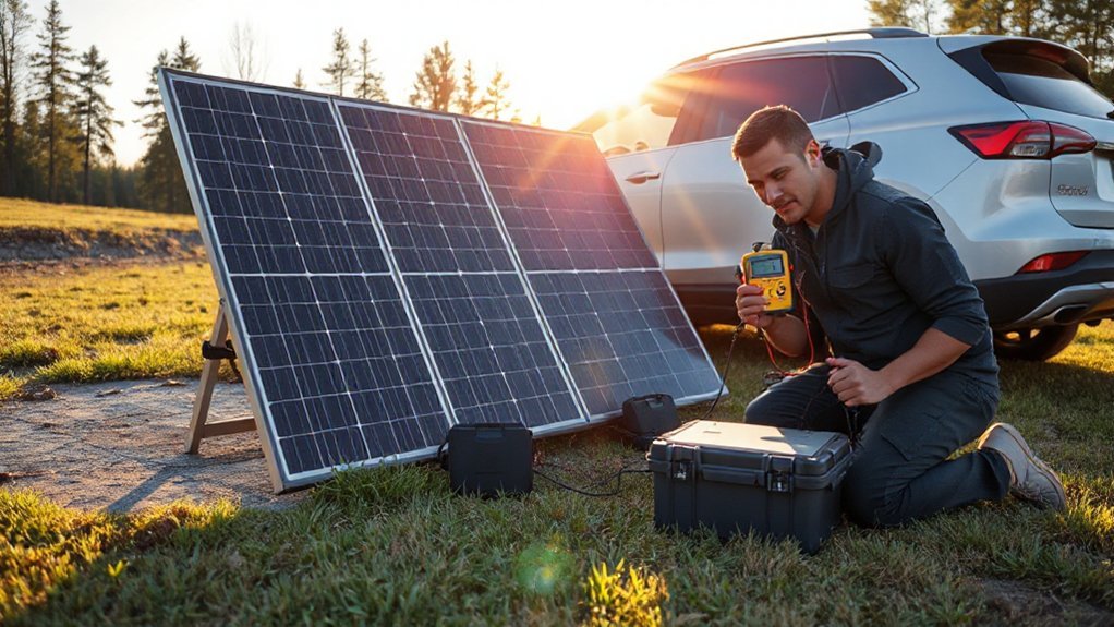 field measurement and mppt