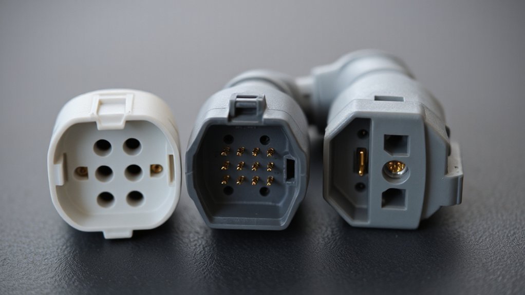 geometry cooling latching mechanisms