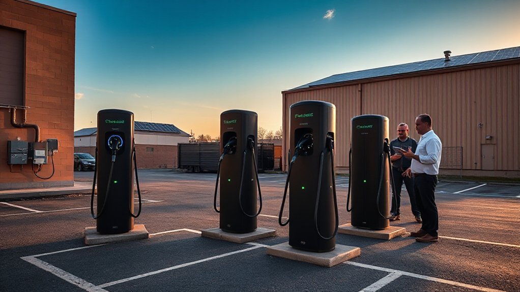 grid integrated ev load management