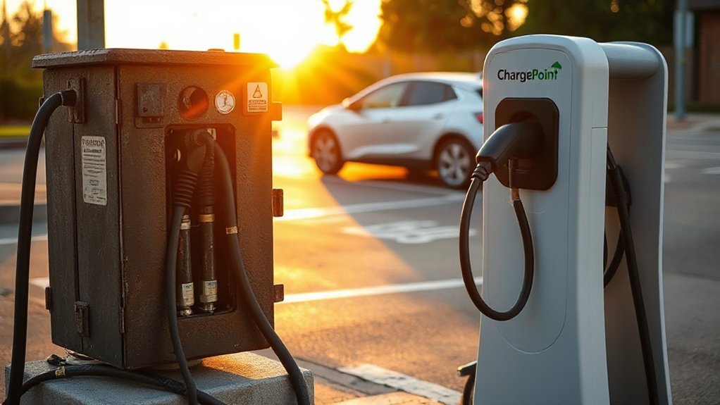 grizzl e vs chargepoint comparison