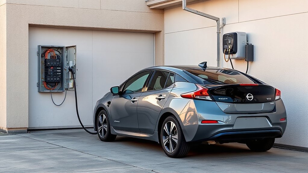 Nissan Leaf Level 2 Charger home evse electrical requirements