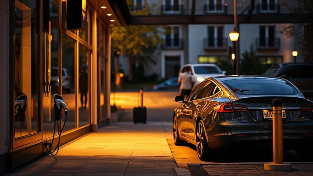 hotels with ev charging