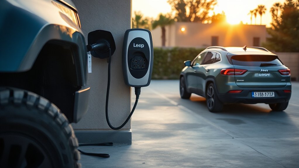 How to Choose the Best Level 2 Charger for Your Jeep 4xe install 60 100a evse infrastructure