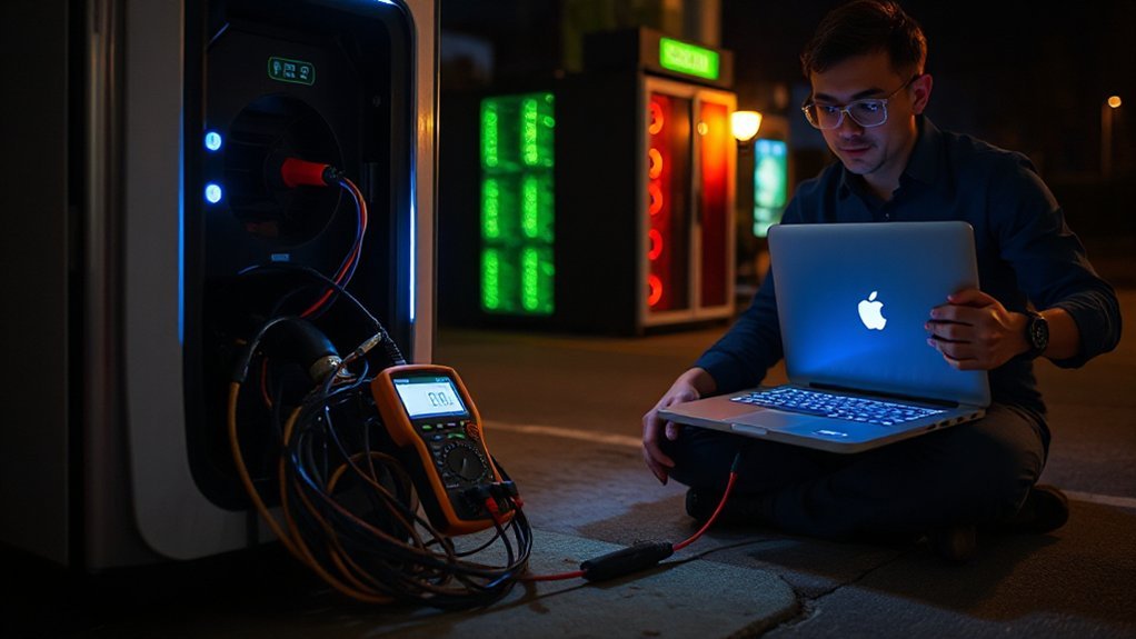 Ev Charging TROUBLESHOOTING & TECHNICAL layered connectivity troubleshooting checklist