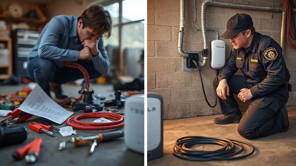 licensed electrician ensures compliance