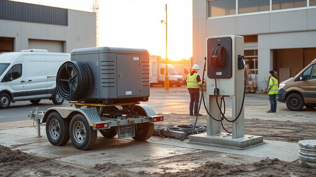 Mobile Vs Fixed 50KW Chargers: Which Is Right for Your Business? mobile 50kw dc chargers