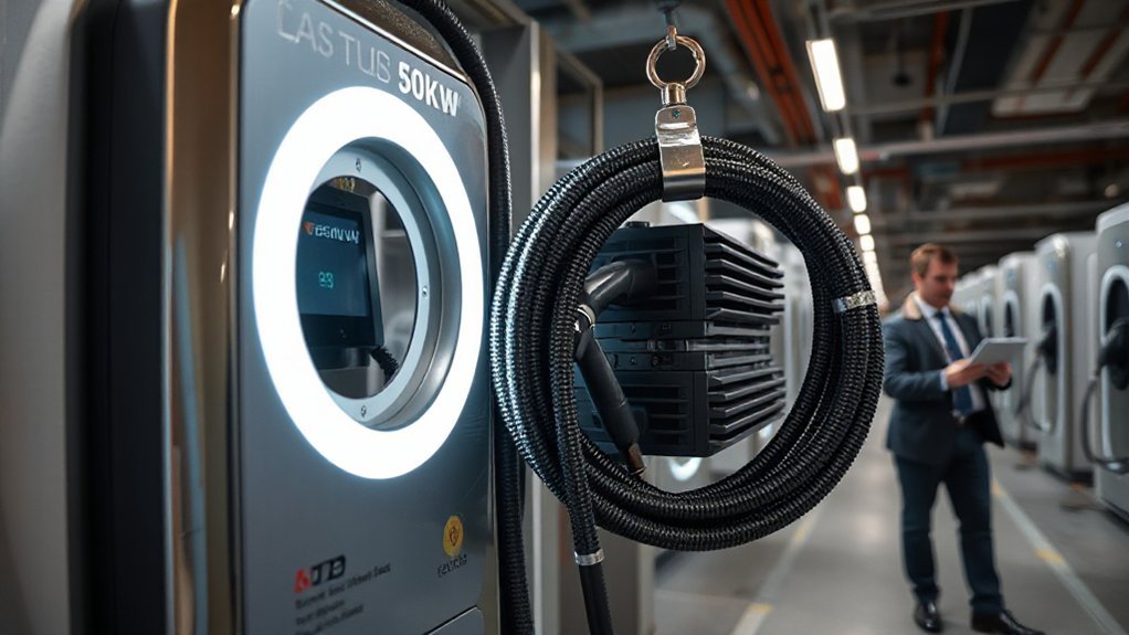 50KW Dc Fast Charger modular redundant high availability power