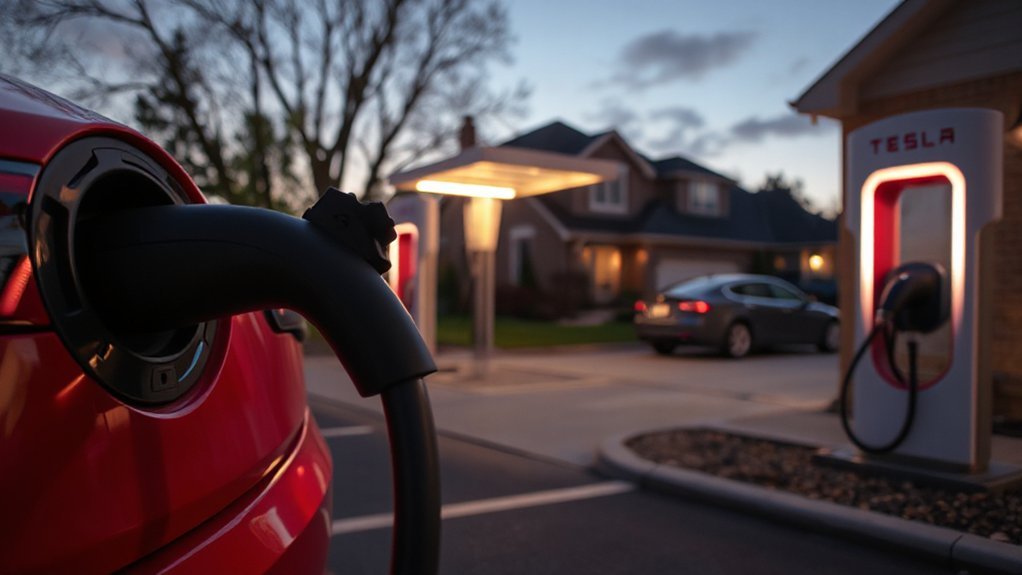 TESLA-SPECIFIC nacs supercharging home charging