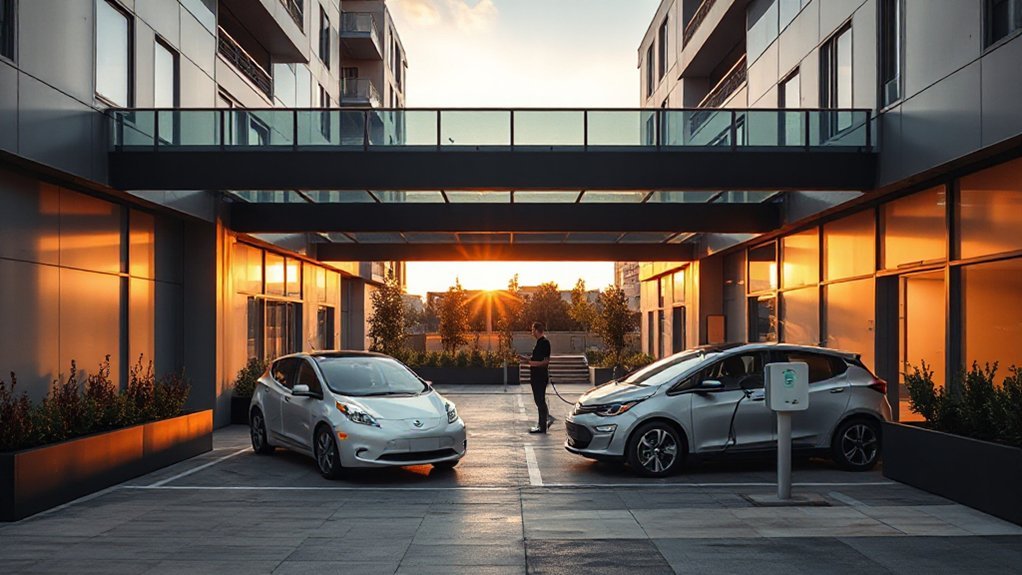 nearby apartment ev charging
