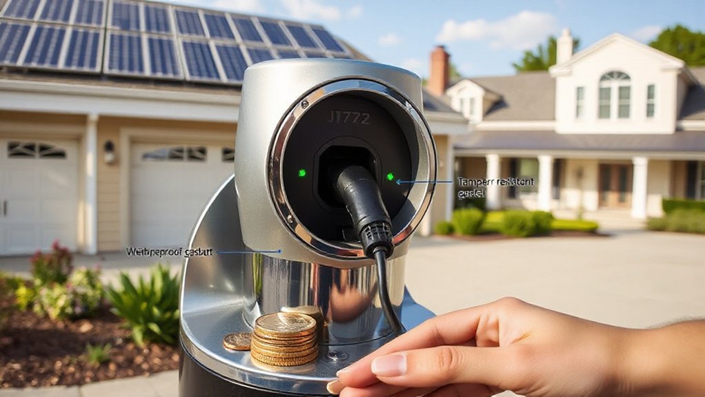 J1772 Level 2 Charger nec compliant evse installation costs