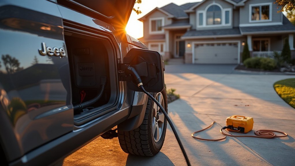 Jeep 4xe Charging Guide: Level 2 Installation & Cost Breakdown overnight slow daytime fast