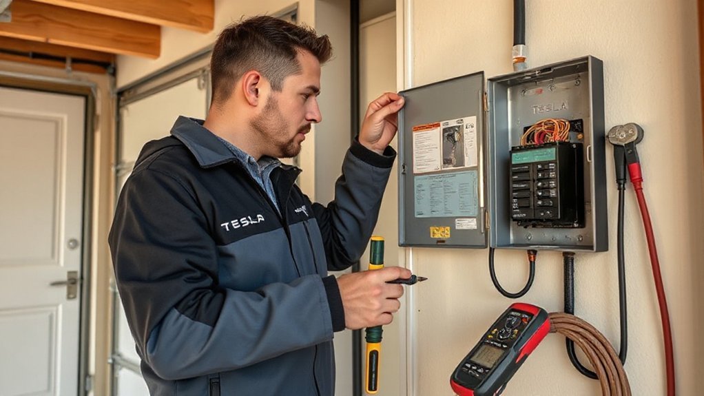 240V Tesla Outlet Installation Cost: What to Expect in 2025 permitted 50a dedicated circuit