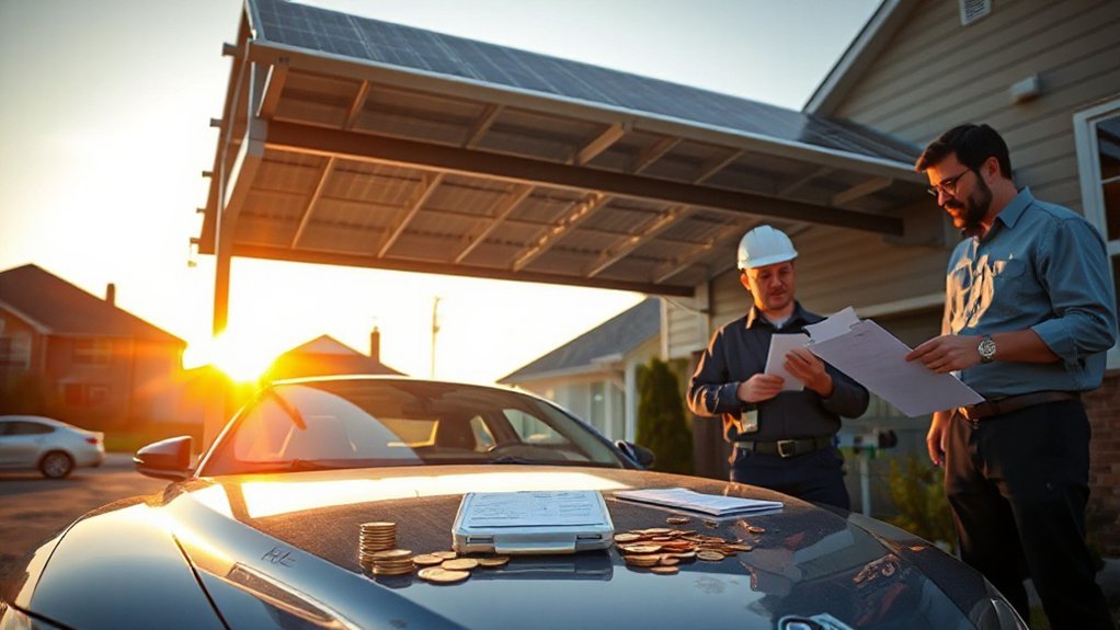 Solar EV Charging ROI: Is It Worth the Investment in 2025? permitting upgrades insurance payback