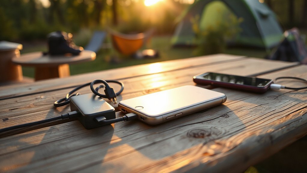 portable mobile device charging