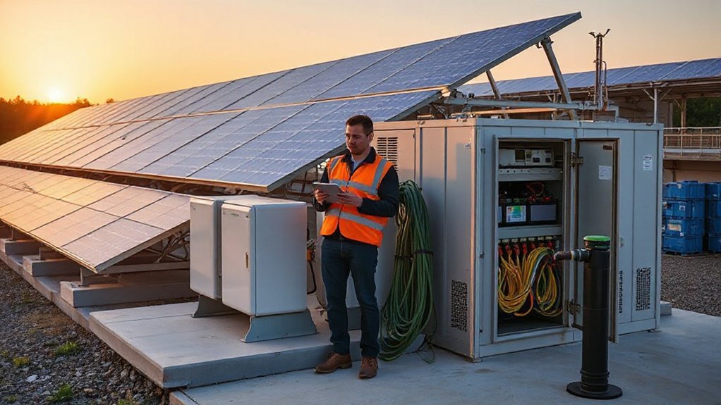 Solar Power Charging Station pv storage load sizing