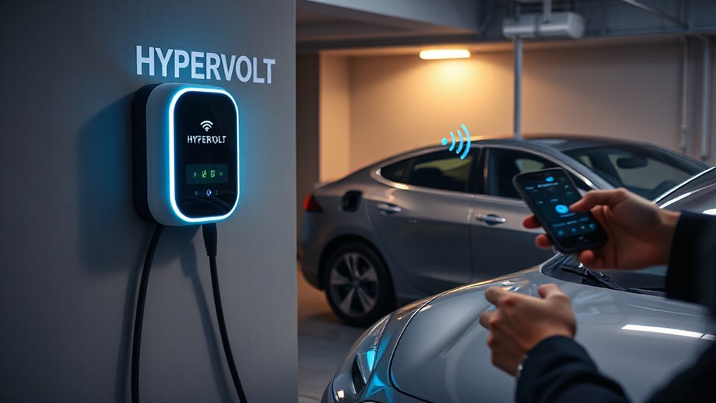 secure cloud connected ev charger