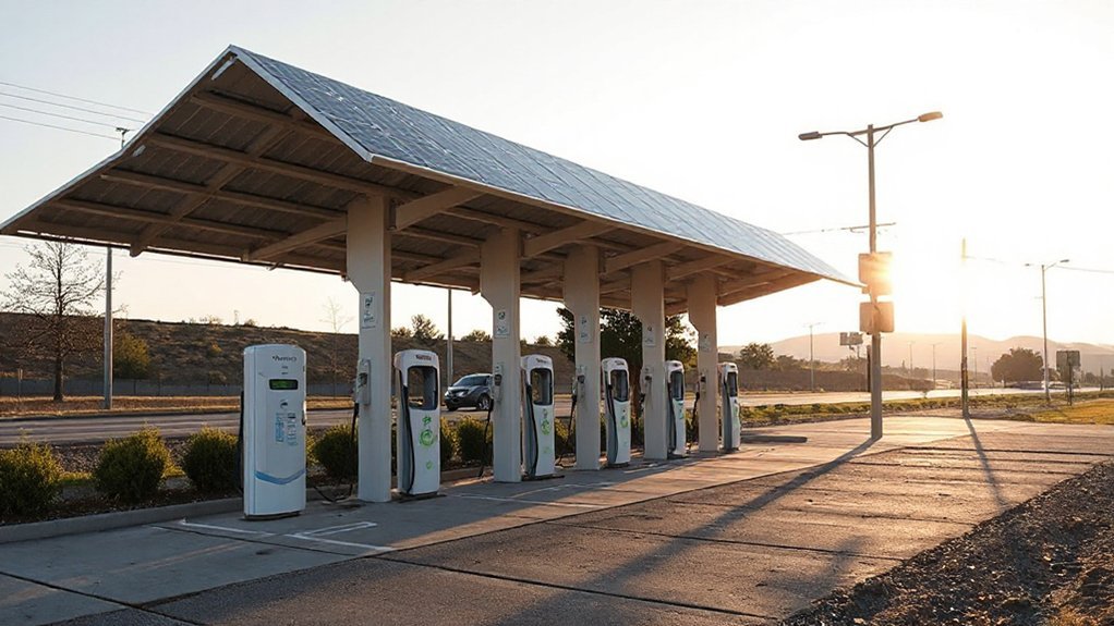 Solar Power Charging Station site grid codes resilience