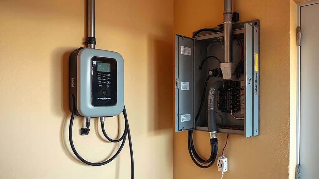 40 Amp Ev Charger size breakers to 125