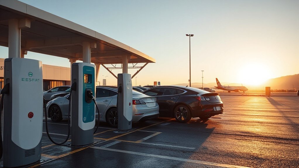 sjc airport ev charging