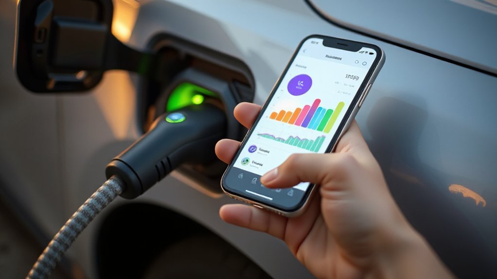 smart app controlled ev charging
