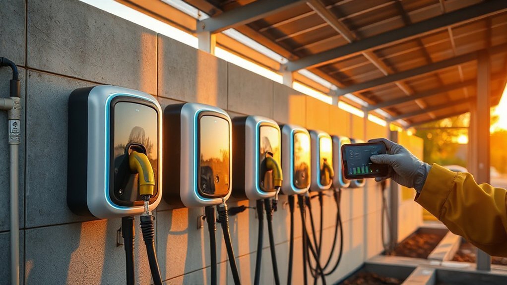 smart ocpp solar load balancing