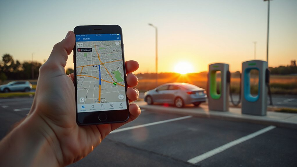 soc aware ev charging maps