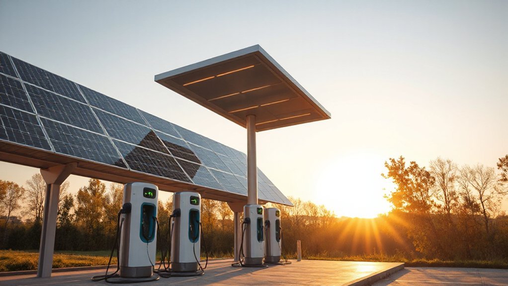 solar power charging station