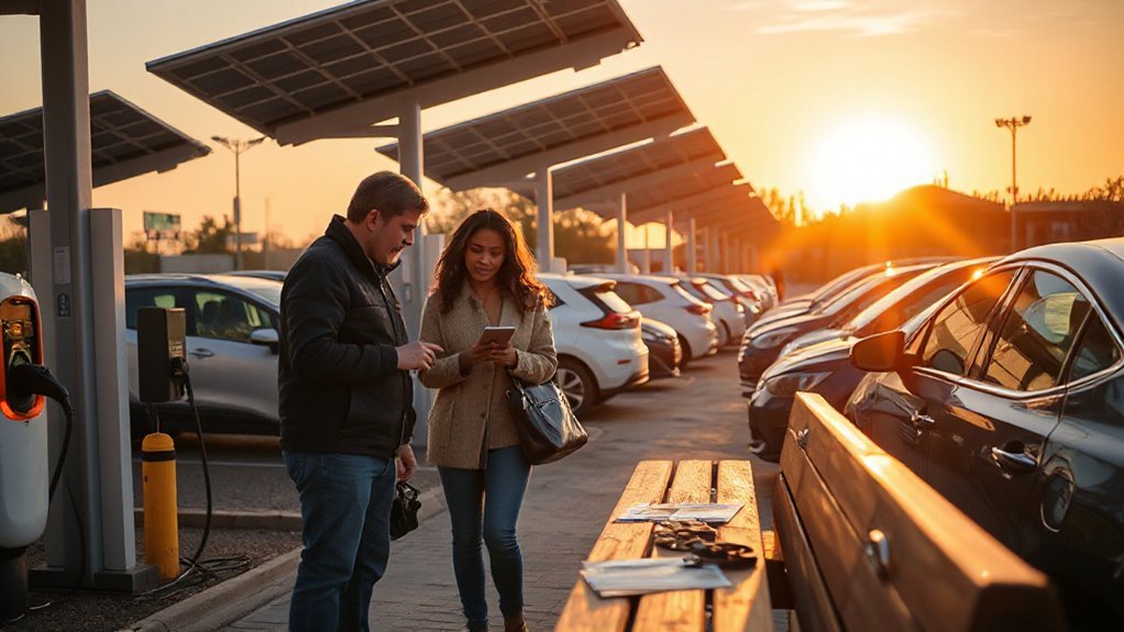 Solar Power Charging Station stack bankable financial incentives
